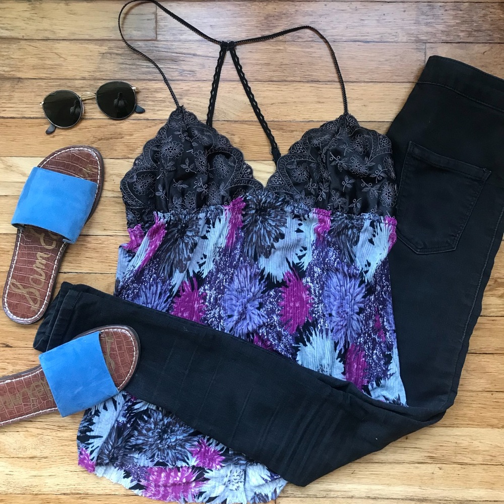 Free People Babydoll Top - Size Small